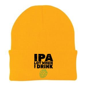 IPA Lot When I Drink Knit Cap Winter Beanie