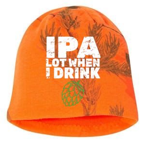 IPA Lot When I Drink Kati - Camo Knit Beanie