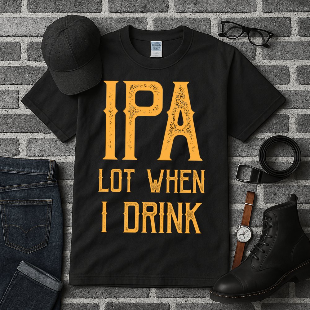 IPA Lot When I Drink1 Tall T-Shirt