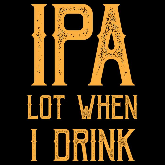 IPA Lot When I Drink1 Women's V-Neck T-Shirt
