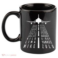International Phonetic Alphabet With F4 Phantom Ii 11oz C Handle Ceramic Mug