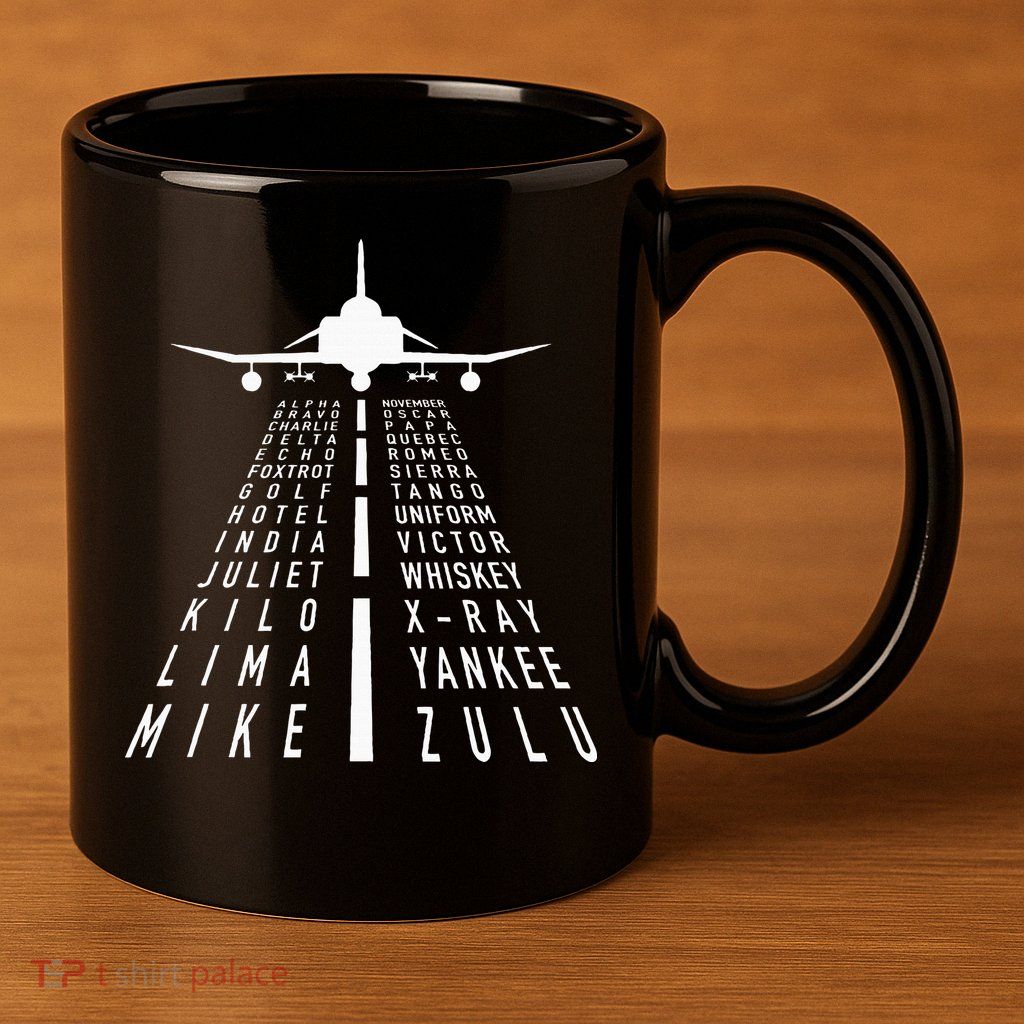 International Phonetic Alphabet With F4 Phantom Ii 11oz C Handle Ceramic Mug