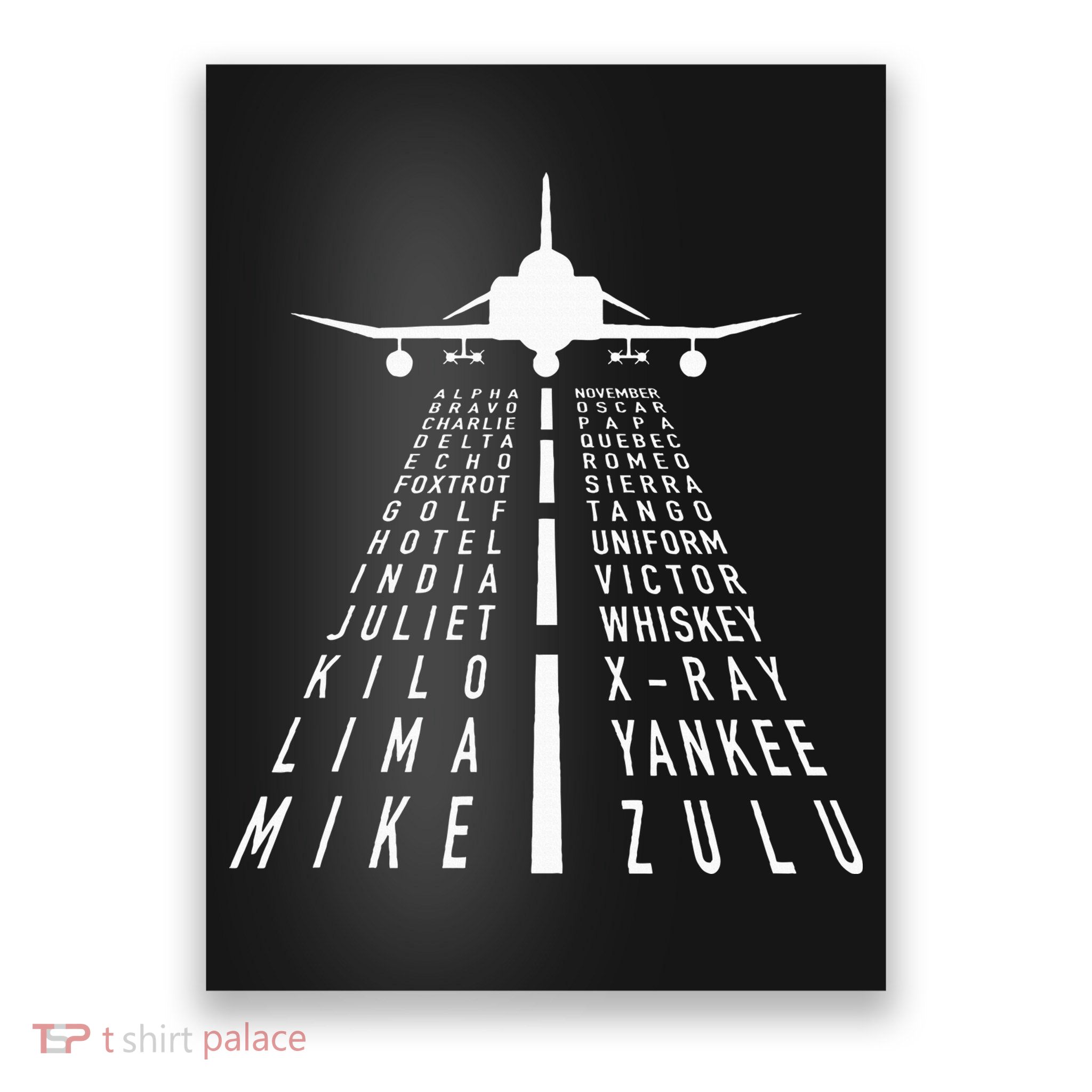 International Phonetic Alphabet With F4 Phantom Ii Poster