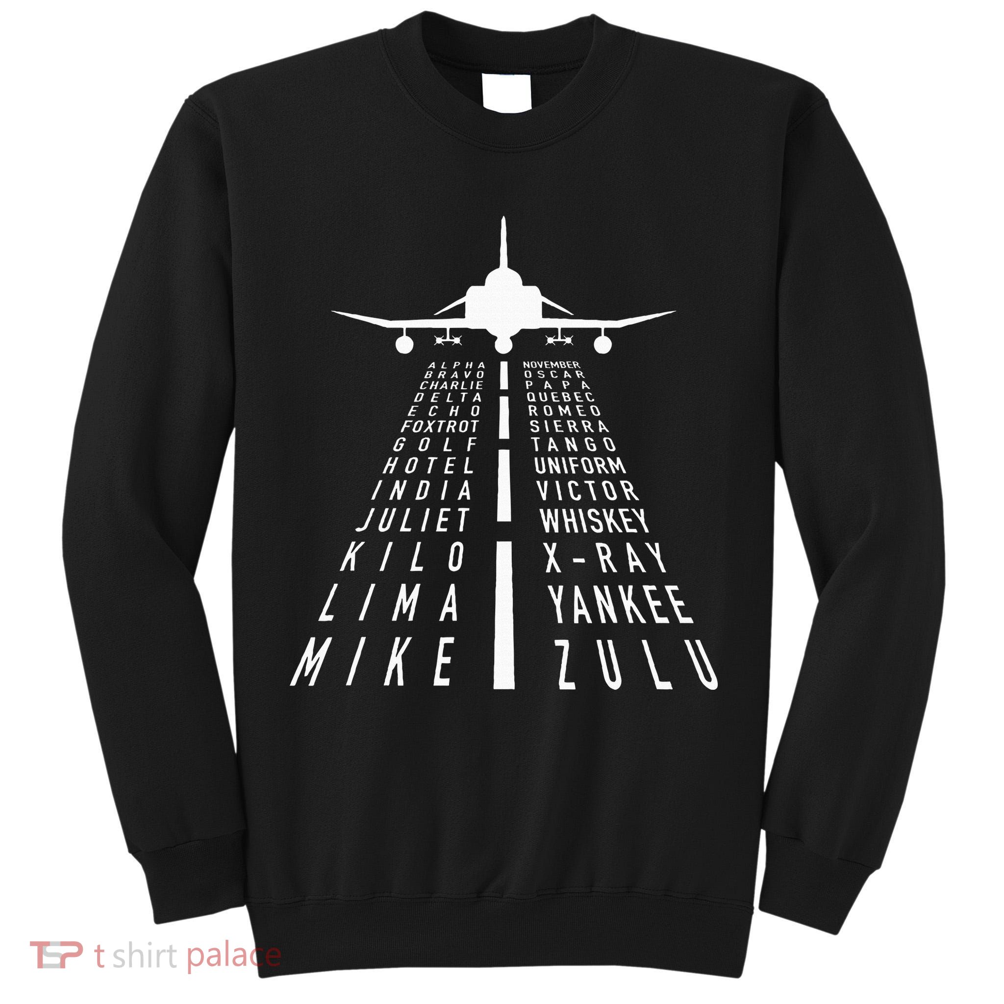 International Phonetic Alphabet With F4 Phantom Ii Tall Sweatshirt