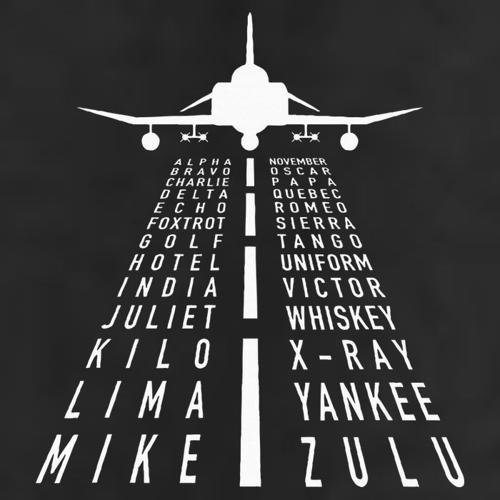 International Phonetic Alphabet With F4 Phantom Ii Golf Towel