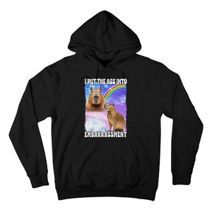 I Put Ass Into Embarrassment Embarrassing Meme Culture Hoodie