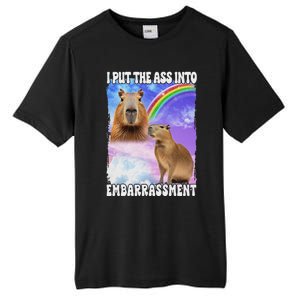 I Put Ass Into Embarrassment Embarrassing Meme Culture Tall Fusion ChromaSoft Performance T-Shirt