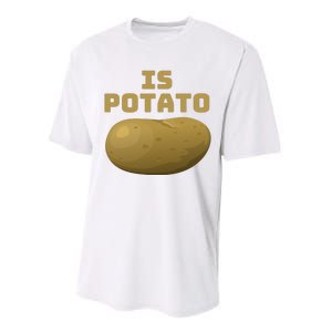 Is Potato As Seen On Late Night Television Performance Sprint T-Shirt