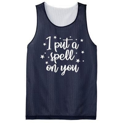 I Put A Spell On You Mesh Reversible Basketball Jersey Tank