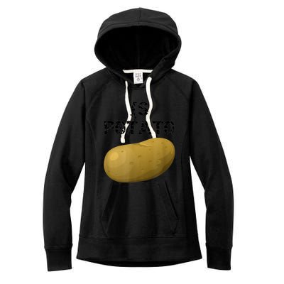 Is Potato As Seen On Late Show Television Women's Fleece Hoodie