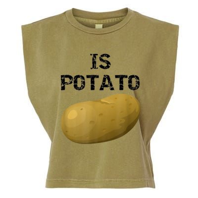 Is Potato As Seen On Late Show Television Garment-Dyed Women's Muscle Tee