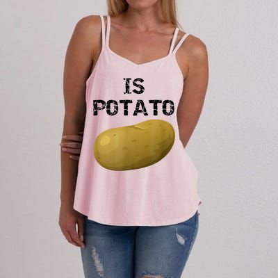 Is Potato As Seen On Late Show Television Women's Strappy Tank