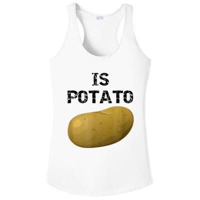 Is Potato As Seen On Late Show Television Ladies PosiCharge Competitor Racerback Tank