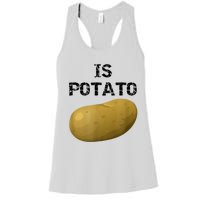 Is Potato As Seen On Late Show Television Women's Racerback Tank