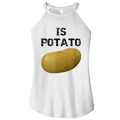 Is Potato As Seen On Late Show Television Women's Perfect Tri Rocker Tank