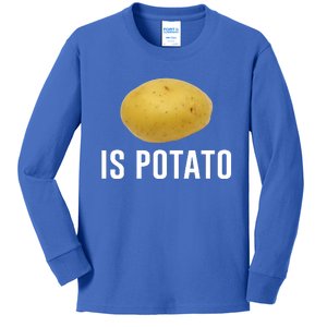 Is Potato As Seen On Late Night Television Kids Long Sleeve Shirt