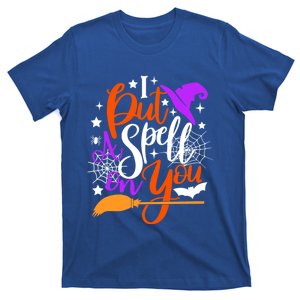 I Put A Spell On You Meaningful Gift Funny Witch Broom Halloween Gift T-Shirt