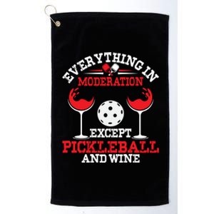 Inspired Pickleball And Pickleball Gift Platinum Collection Golf Towel