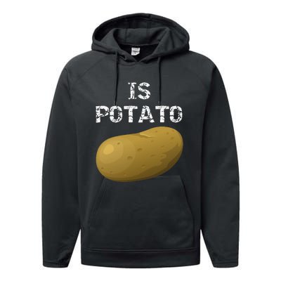 Is Potato As Seen On Late Night Television Performance Fleece Hoodie