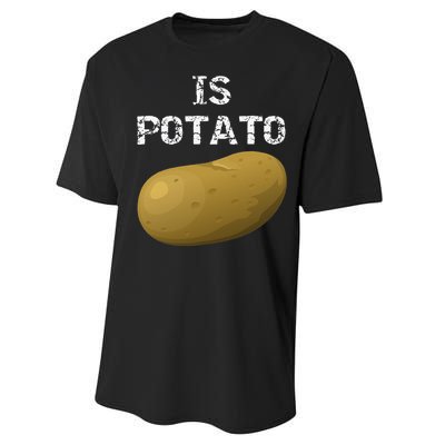 Is Potato As Seen On Late Night Television Performance Sprint T-Shirt