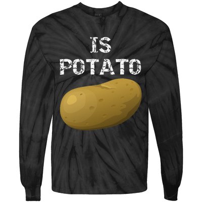 Is Potato As Seen On Late Night Television Tie-Dye Long Sleeve Shirt