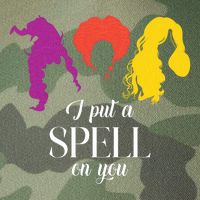 I Put A Spell On You Halloween Witch Legacy Tie Dye Trucker Hat
