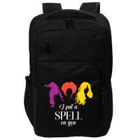 I Put A Spell On You Halloween Witch Impact Tech Backpack