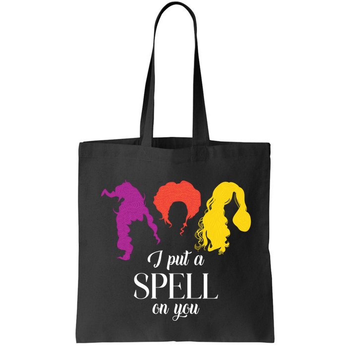 I Put A Spell On You Halloween Witch Bag