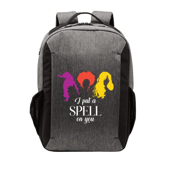 I Put A Spell On You Halloween Witch Vector Backpack