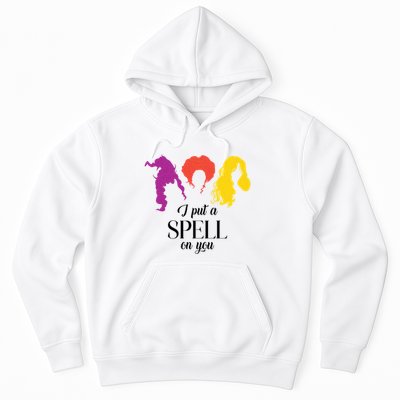 I Put A Spell On You Halloween Witch Hoodie