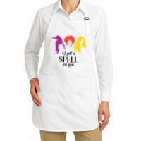 I Put A Spell On You Halloween Witch Apron