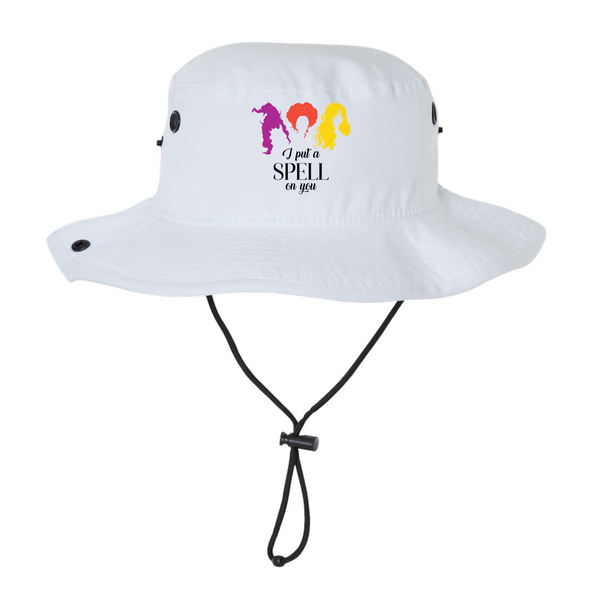 I Put A Spell On You Halloween Witch Bucket Hat