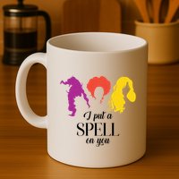 I Put A Spell On You Halloween Witch Mug