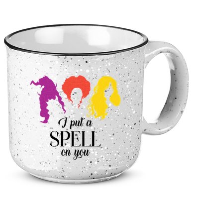 I Put A Spell On You Halloween Witch 15oz Campfire Ceramic Mug