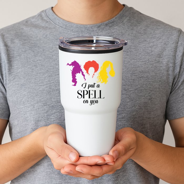I Put A Spell On You Halloween Witch Tumbler