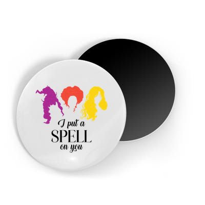 I Put A Spell On You Halloween Witch Magnet