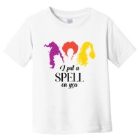 I Put A Spell On You Halloween Witch Toddler T-Shirt