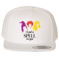 I Put A Spell On You Halloween Witch Wool Snapback Cap