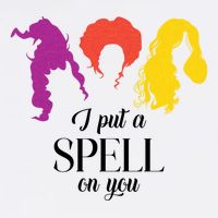 I Put A Spell On You Halloween Witch Wool Snapback Cap