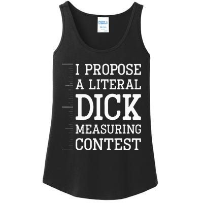 I Propose A D!ck Measuring Contest Billionaire Detestable Ladies Essential Tank