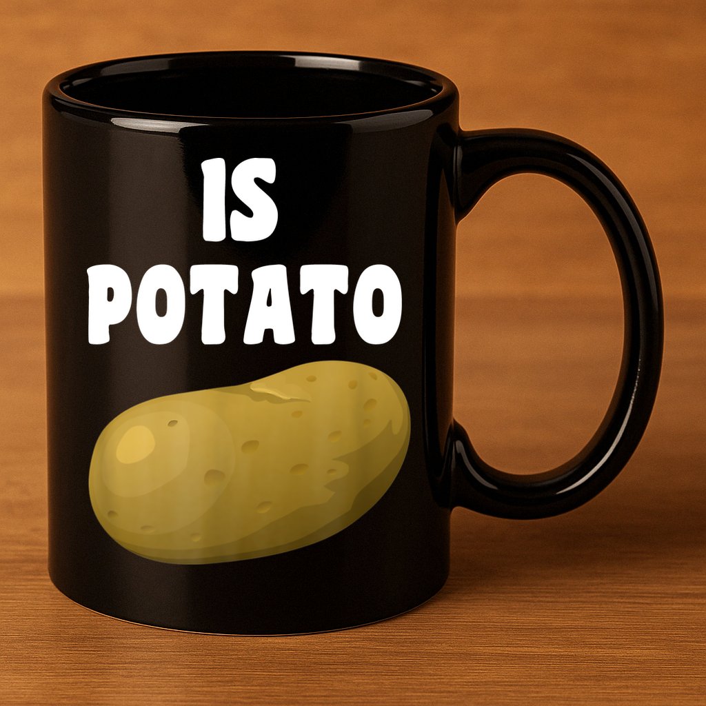 Is Potato As Seen On Late Night Television 11oz C Handle Ceramic Mug