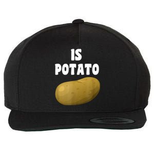 Is Potato As Seen On Late Night Television Wool Snapback Cap