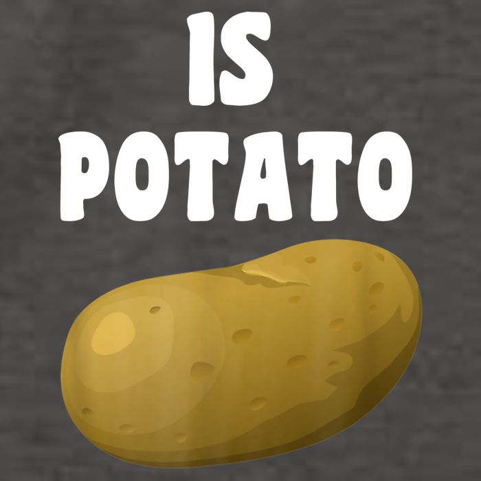 Is Potato As Seen On Late Night Television Vector Backpack