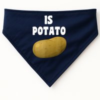 Is Potato As Seen On Late Night Television USA-Made Doggie Bandana