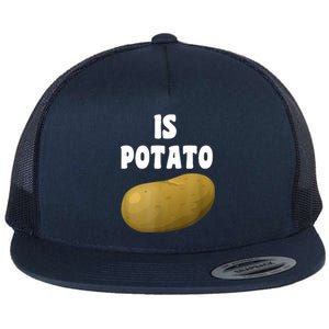 Is Potato As Seen On Late Night Television Flat Bill Trucker Hat