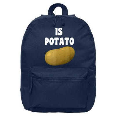 Is Potato As Seen On Late Night Television 16 in Basic Backpack