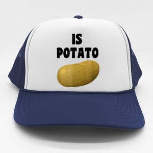 Is Potato As Seen On Late Night Television Trucker Hat