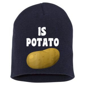 Is Potato As Seen On Late Night Television Short Acrylic Beanie