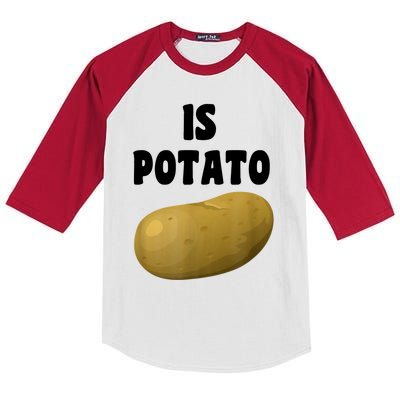 Is Potato As Seen On Late Night Television Kids Colorblock Raglan Jersey