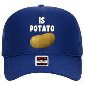 Is Potato As Seen On Late Night Television High Crown Mesh Back Trucker Hat